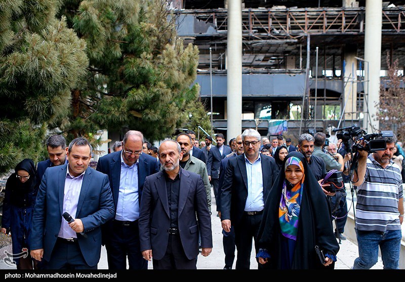 بازدید سفرا از ساختمان شیشه ای صداوسیما