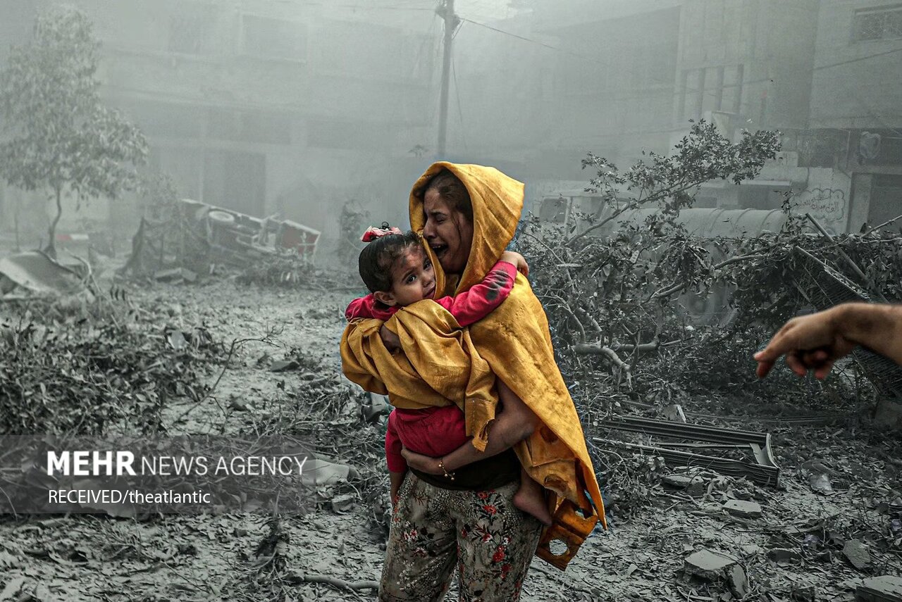 ویرانی‌های غزه در پی حملات وحشیانه رژیم صهیونیستی