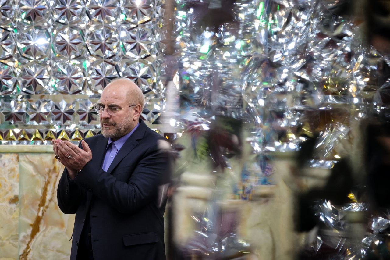 تشرف رئیس مجلس به بارگاه حضرت صالح بن موسی (ع) و زیارت مزار مطهر آن حضرت