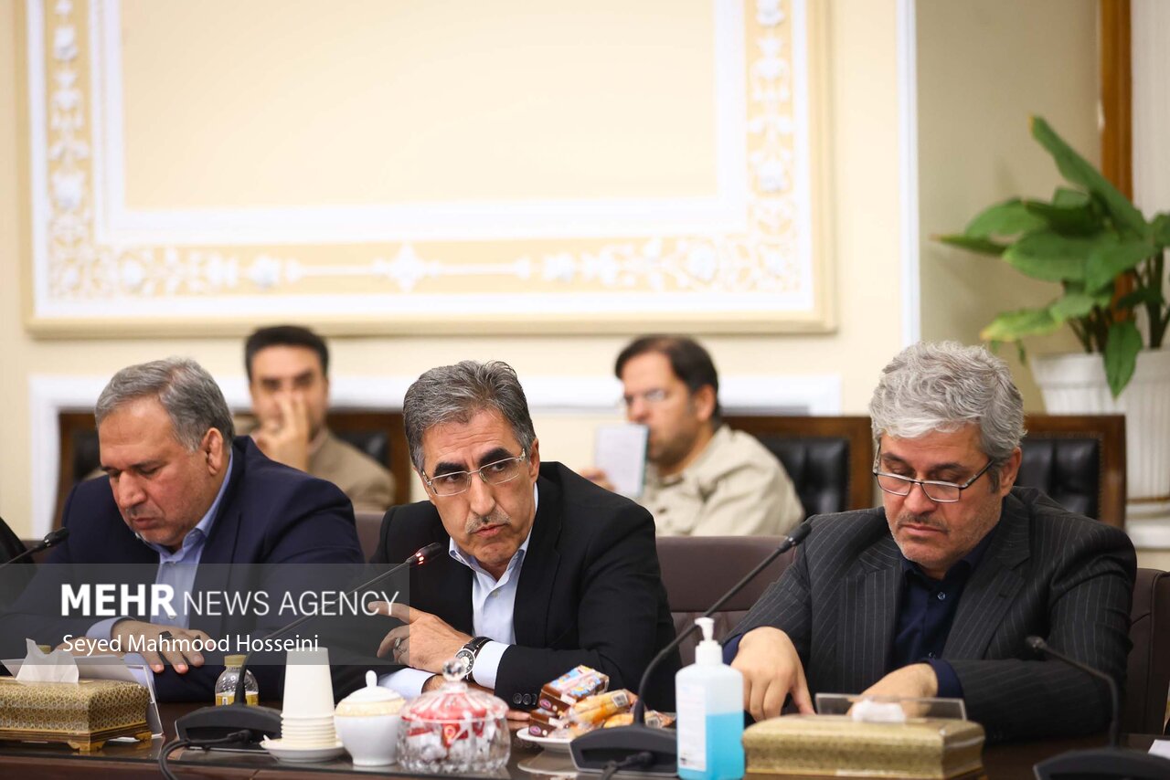 نشست شورای هماهنگی مجلس با حضور قالیباف