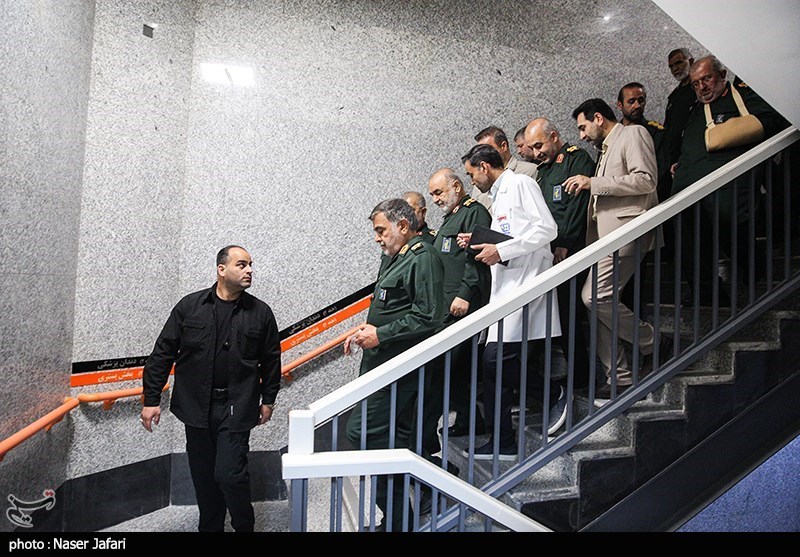 حضور سردار سلامی در افتتاح بیمارستان تخصصی و فوق‌تخصصی حضرت نبی اکرم(ص)