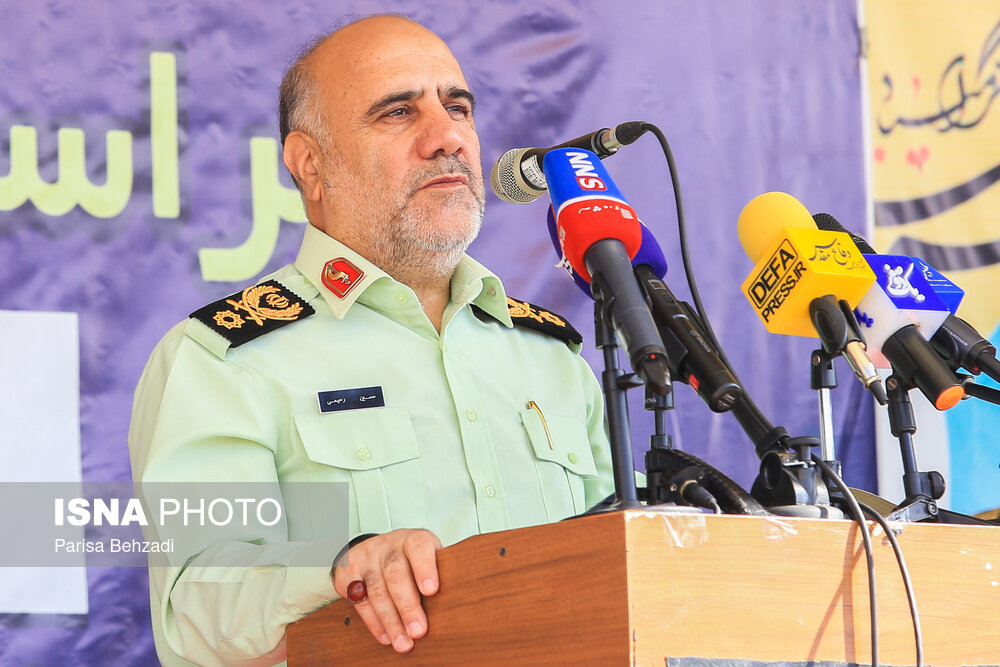 امحا کالای قاچاق در تهران