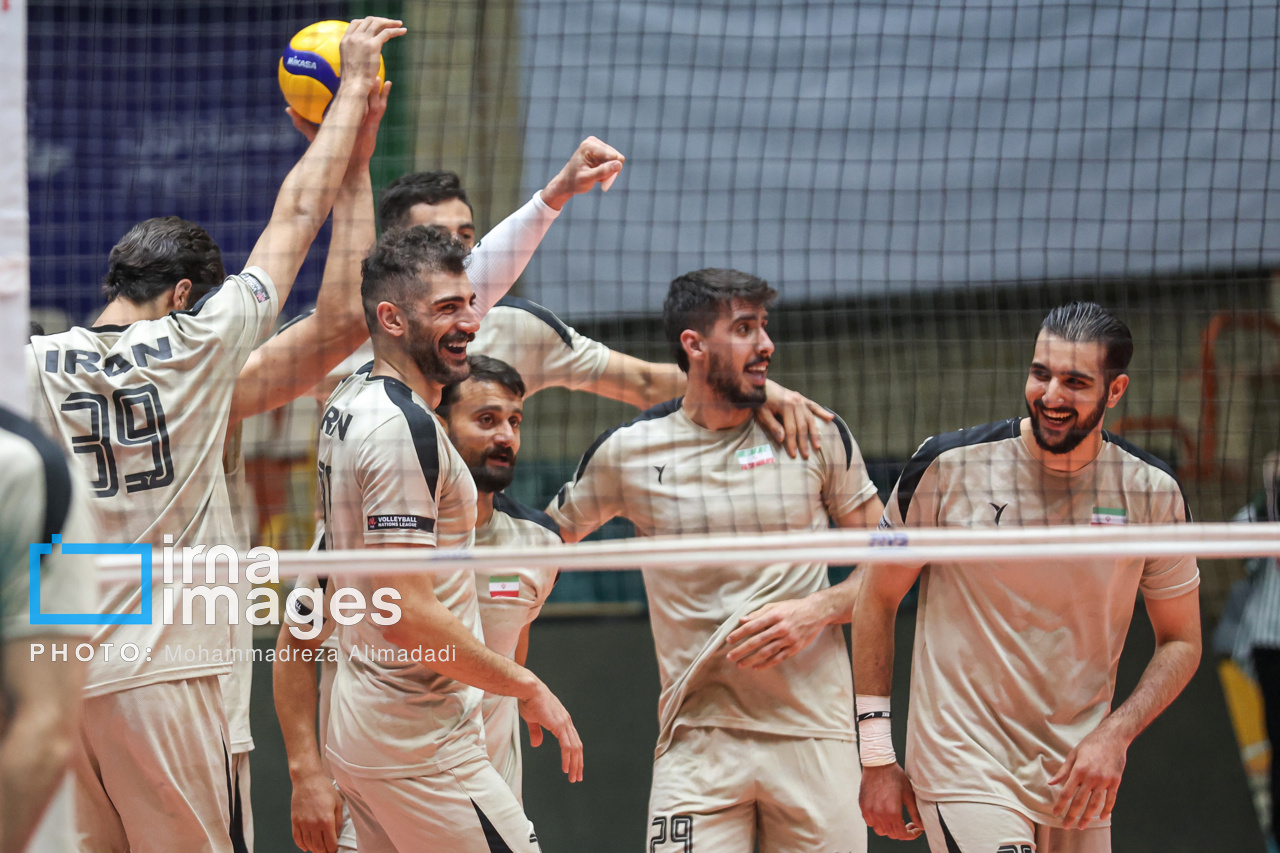 تمرین تیم ملی والیبال