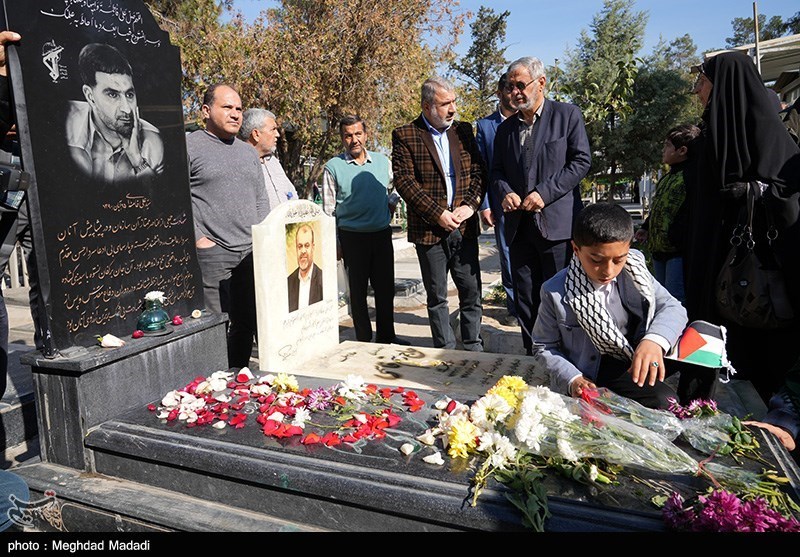 سالگرد شهادت شهید طهرانی مقدم در گلزار شهدای تهران