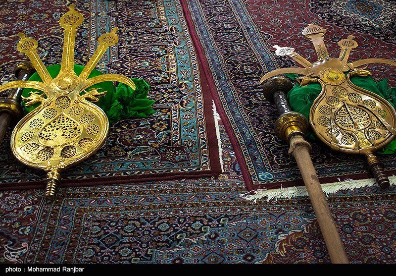 مراسم آئینی علم بندان در ماسوله