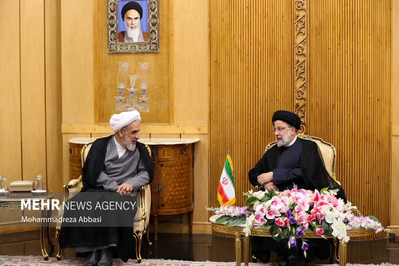 مراسم استقبال رسمی از رئیس جمهور در بازگشت از سفر آفریقا