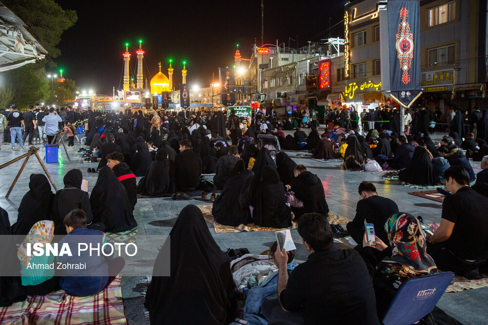  شب نوزدهم ماه رمضان در حرم حضرت فاطمه معصومه(س)