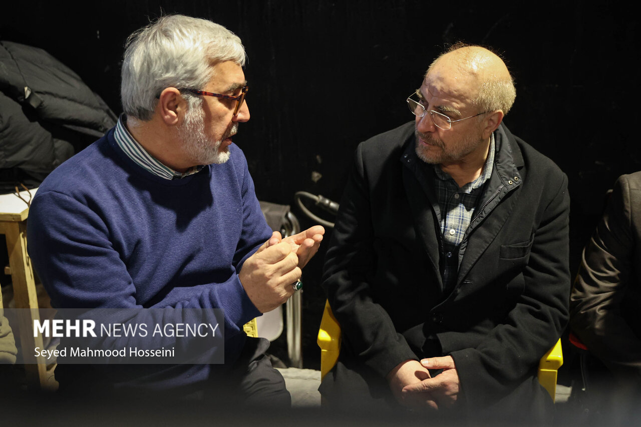 بازدید قالیباف از مراحل ساخت دو سریال تلویزیونی