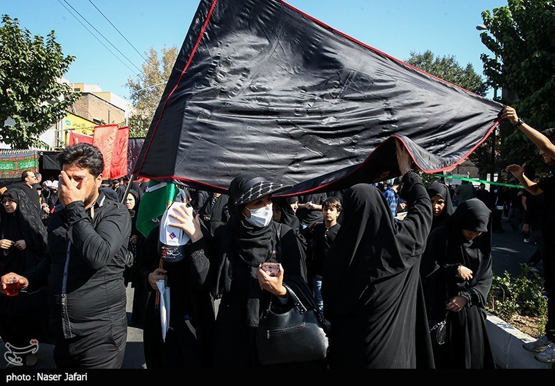 پیاده روی جاماندگان اربعین تهران