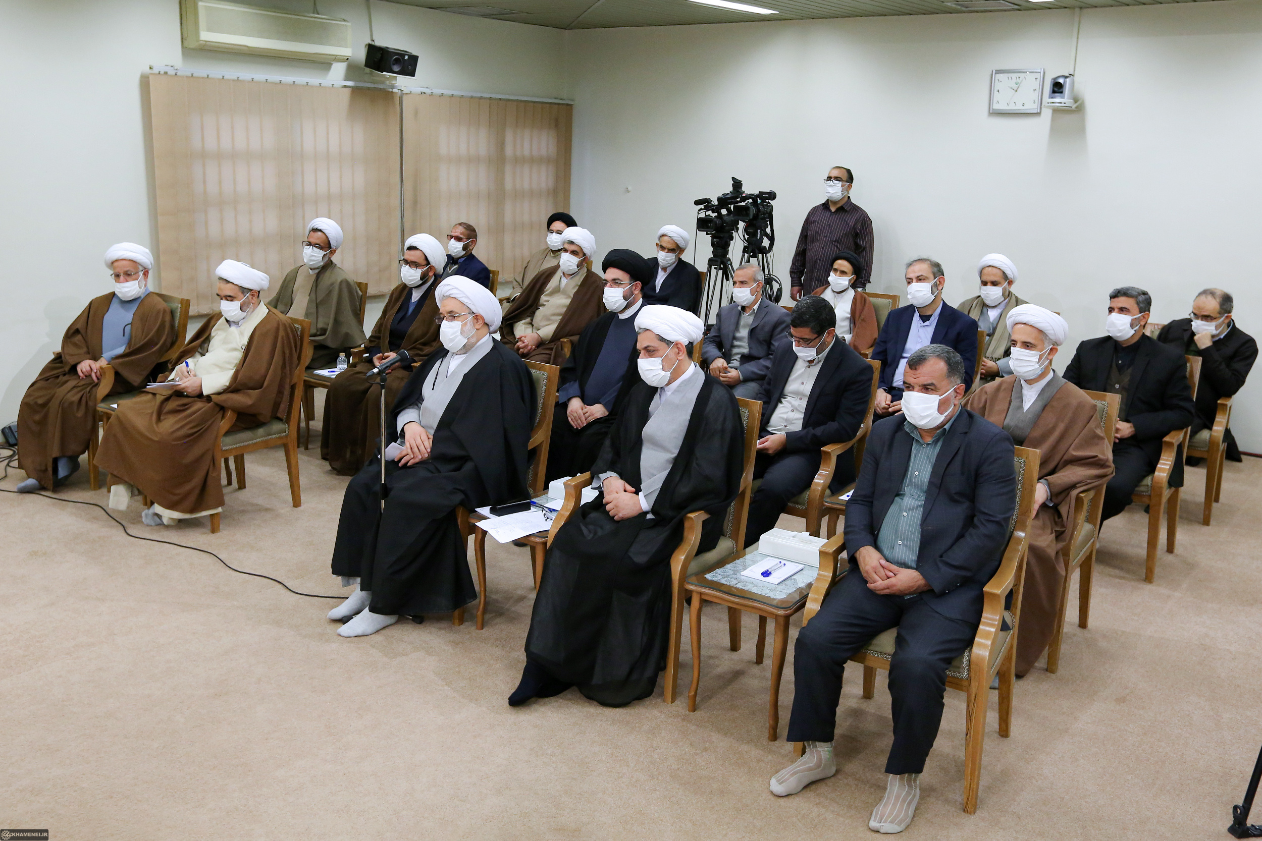 دیدار دست‌اندرکاران همایش حمزه سیدالشهداء(ع) با رهبر انقلاب