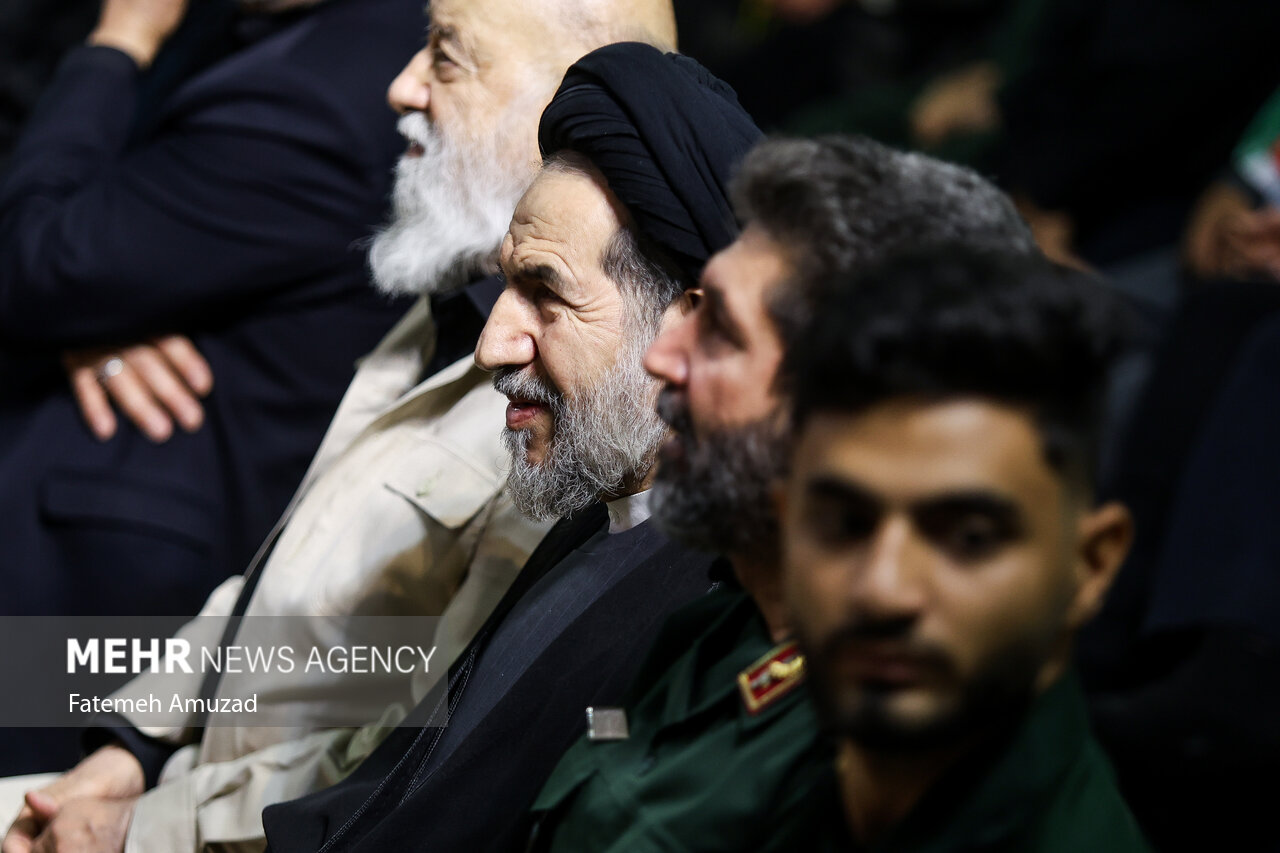 مراسم اربعین شهدای اقتدار ایران