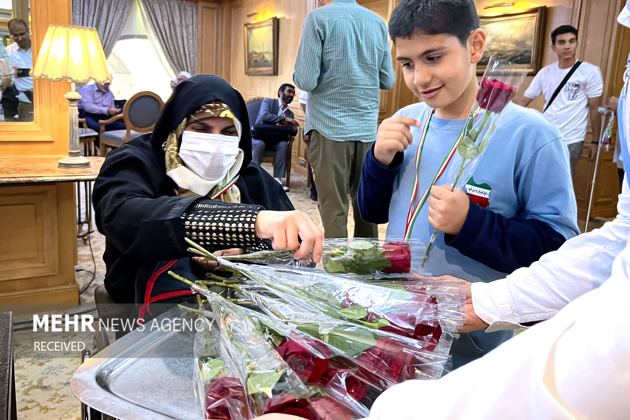 ورود کاروان جانبازان به مدینه