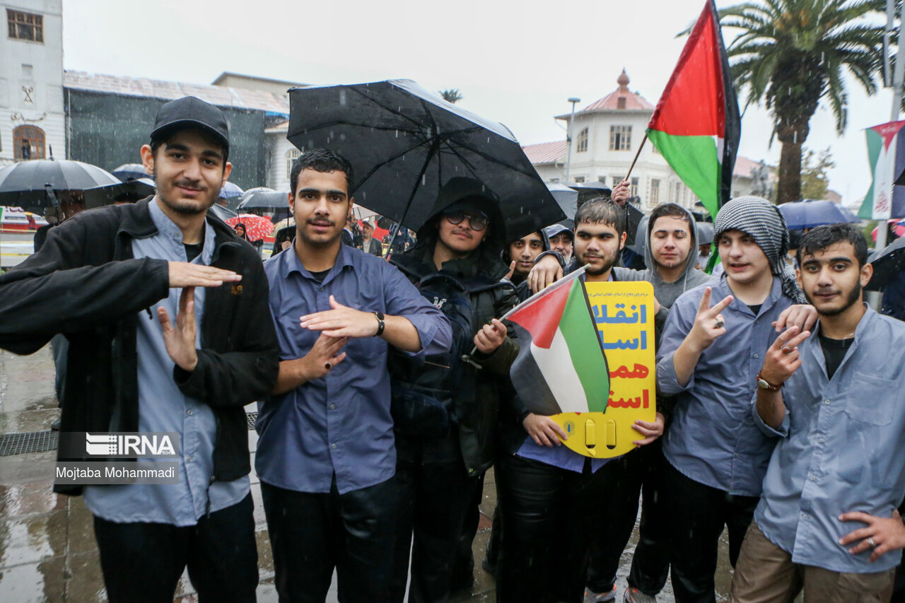 راهپیمایی سیزده آبان ۱۴۰۲- رشت