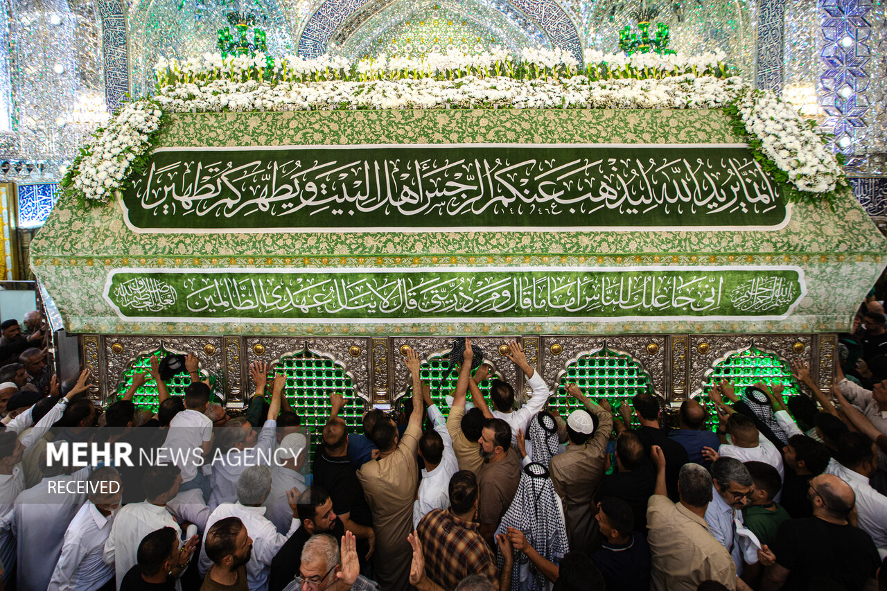 مراسم جشن میلاد پیامبر اکرم (ص) در نجف اشرف