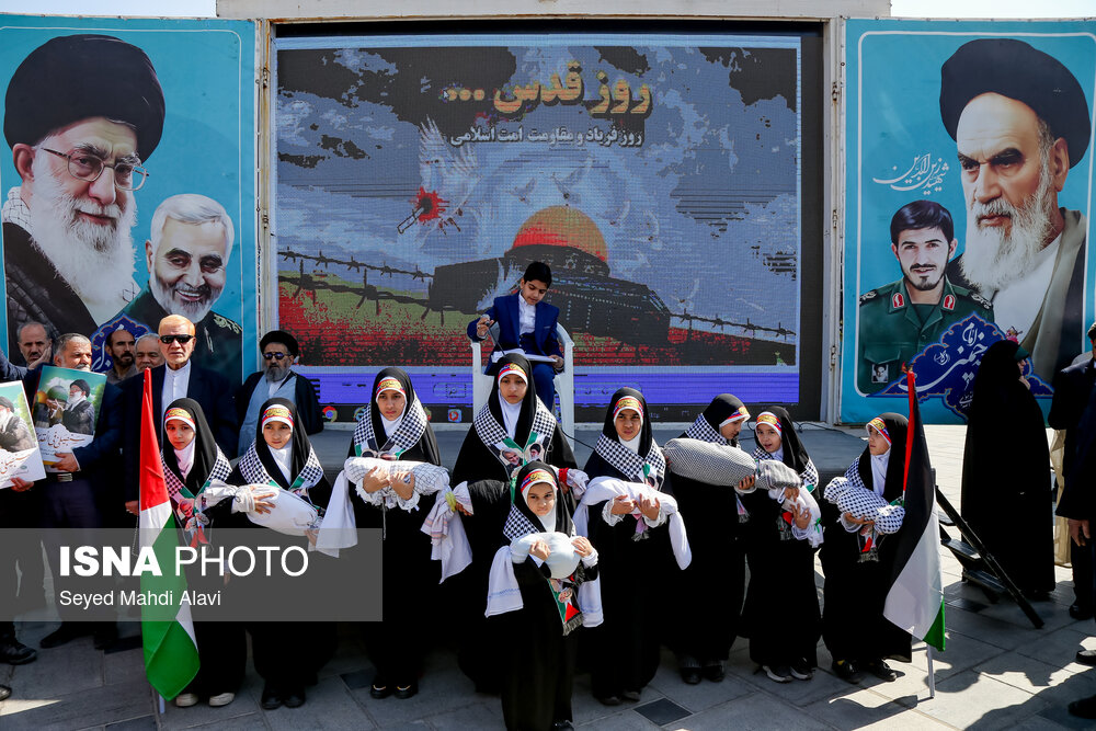 راهپیمایی روز قدس در قم