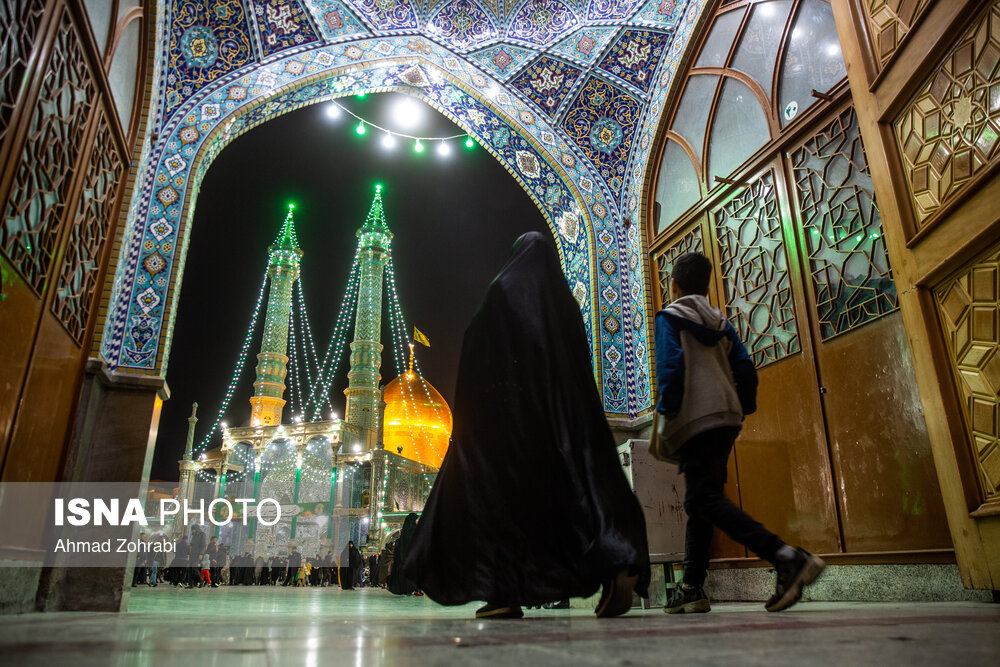 آذین بندی و چراغانی شهر قم