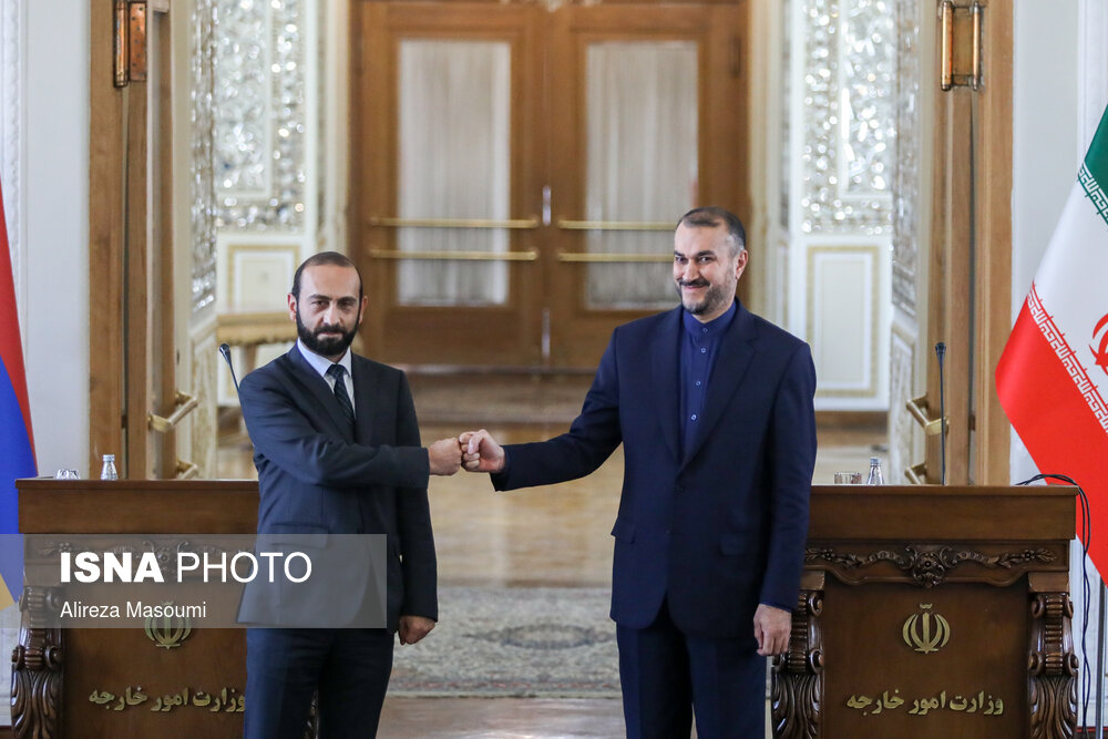  وزیران خارجه ایران و ارمنستان