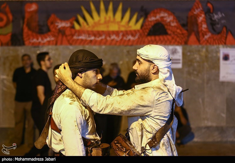  آئین مشعل گردانی نجفی‌های مقیم قم