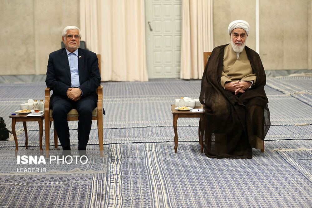 دیدار رئیس‌جمهور و اعضای هیئت دولت با رهبر انقلاب