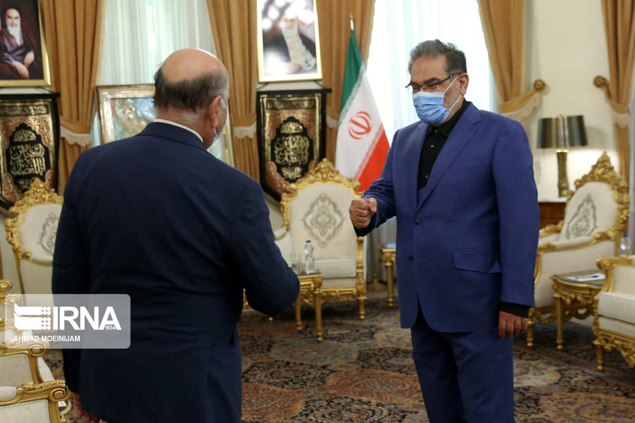 دیدار وزیر امور خارجه عراق با شمخانی