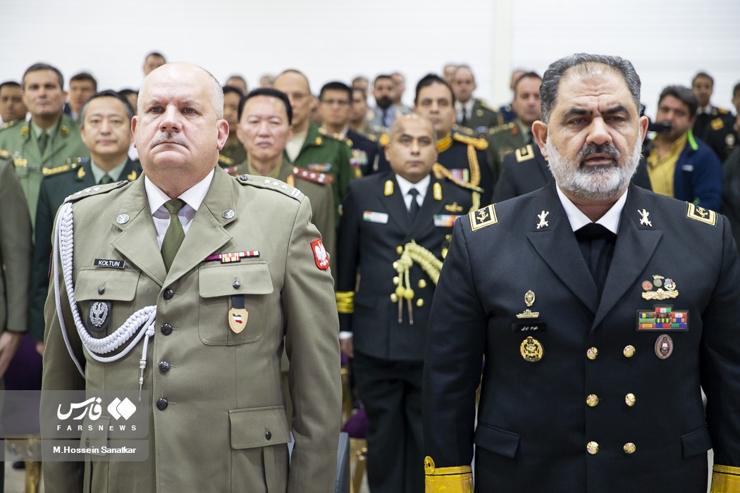 دیدار وابستگان خارجی نظامی با دریادار ایرانی