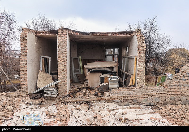 خسارات زلزله خوی