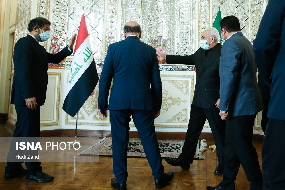 دیدار وزیر امور خارجه عراق با ظریف