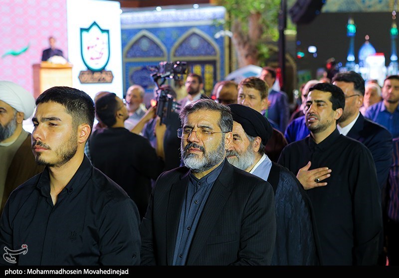 مراسم بزرگداشت شهدای خدمت در امامزاده صالح(ع)