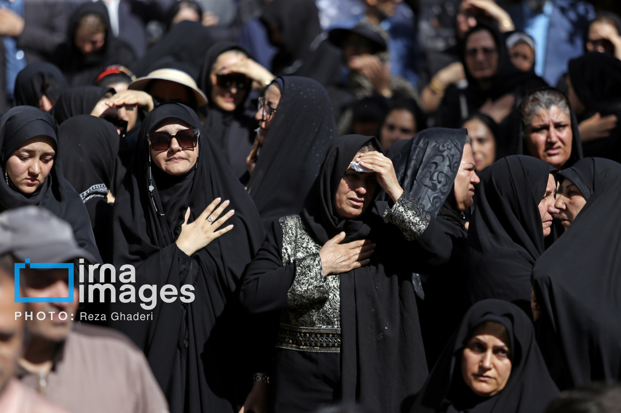 تشییع پیکر مطهر شهیدقاضی « احسان باقری»