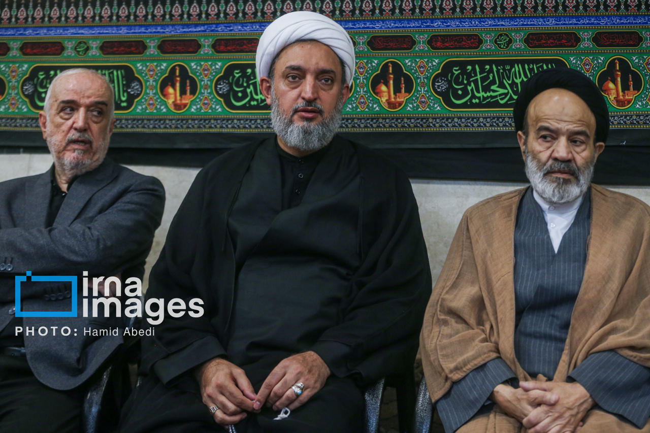 عزاداری مراجع تقلید قم در عاشورای حسینی