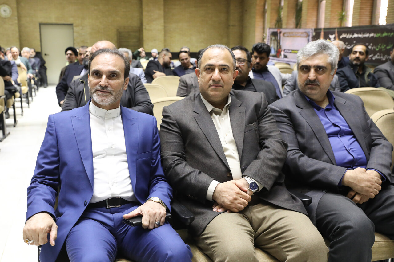 مراسم ختم پدر نماینده مسجد سلیمان با حضور قالیباف