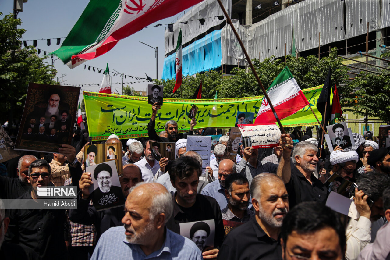 راهپیمایی سالگرد قیام ۱۵ خرداد در قم