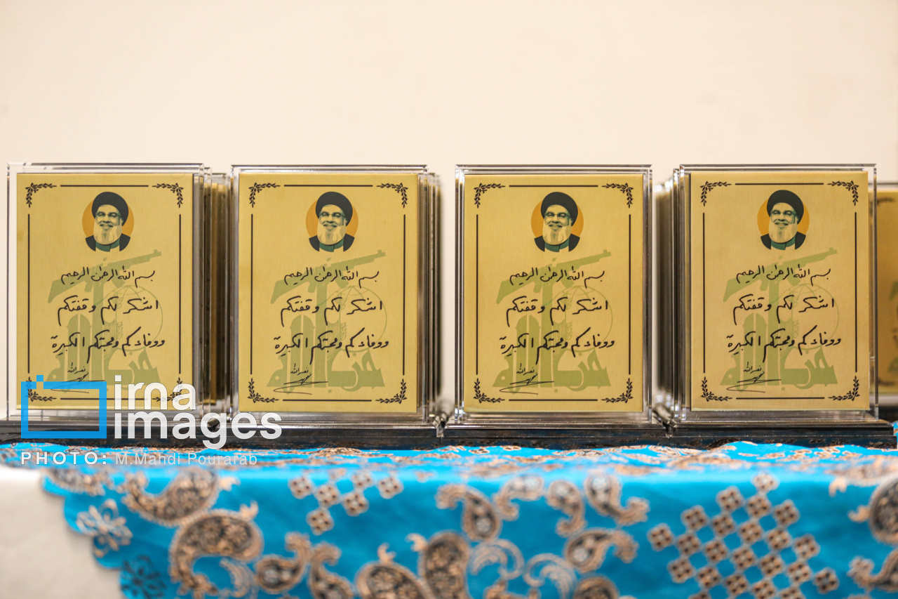 تجلیل از امدادرسان‌های حادثه تروریستی پیجرهای لبنان