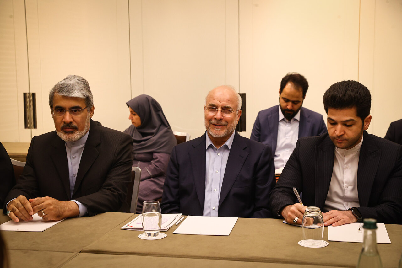 دیدار قالیباف با رئیس کمیته بین‌المللی صلیب سرخ