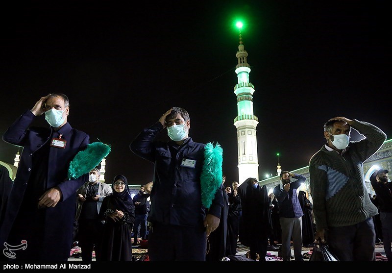 احیای شب بیست وسوم رمضان در مسجد جمکران