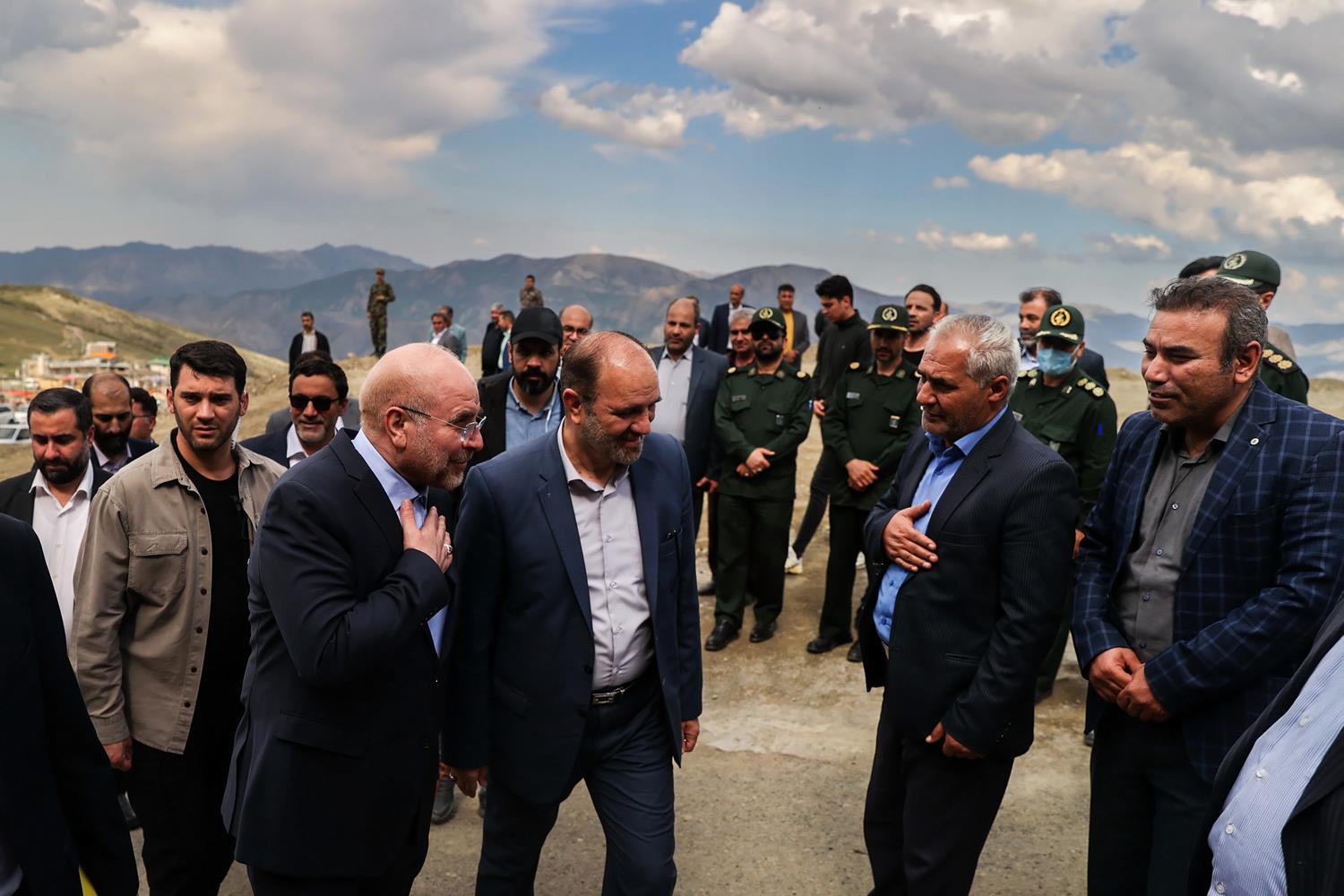 سفر نظارتی قالیباف به شهرستان کلیبر