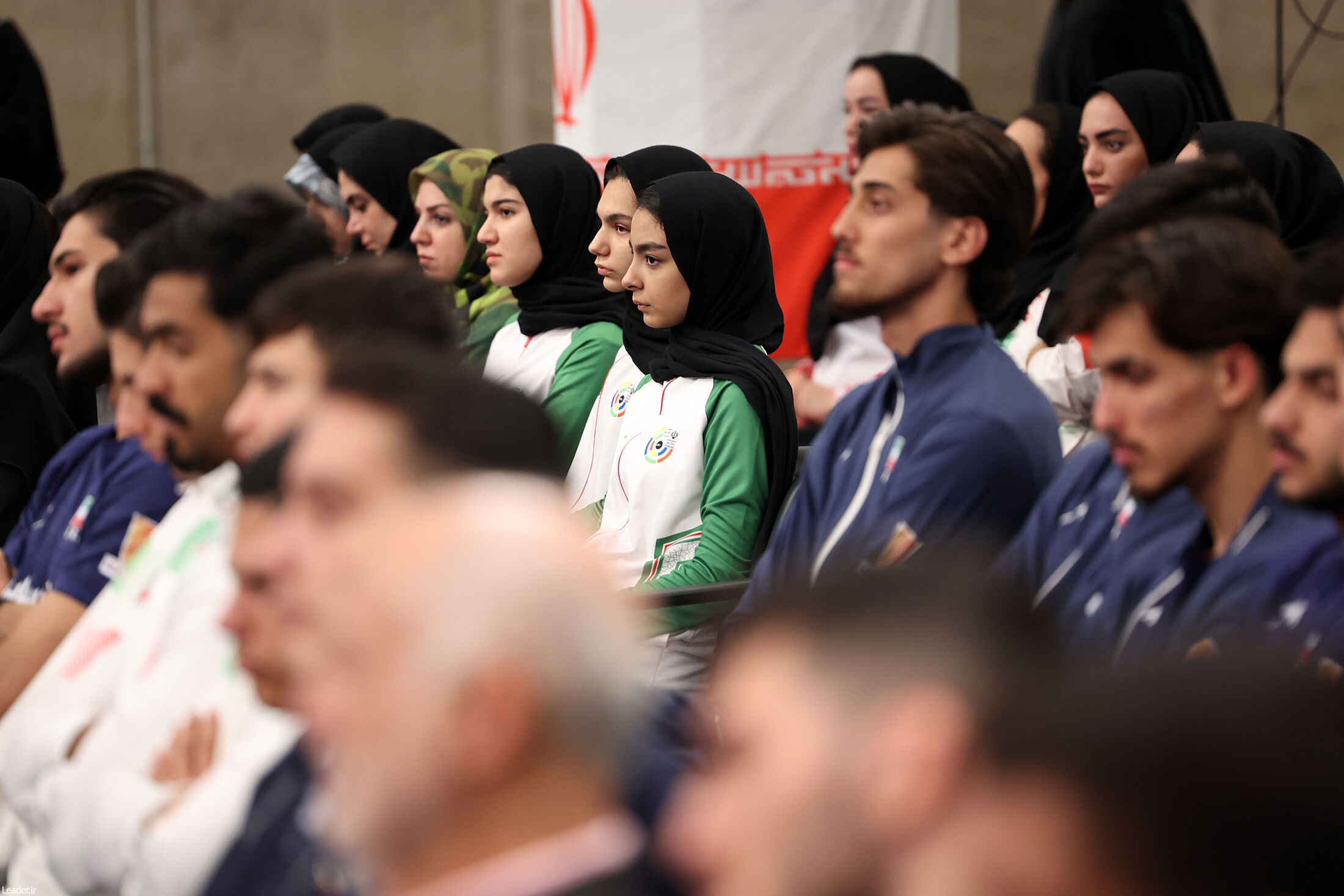 تصاویری از دیدار مدال‌آوران ورزشی و علمی با رهبر انقلاب