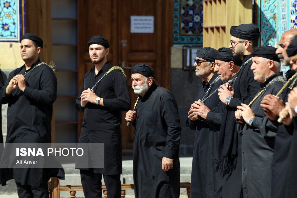 مراسم طشت‌گذاری در اردبیل