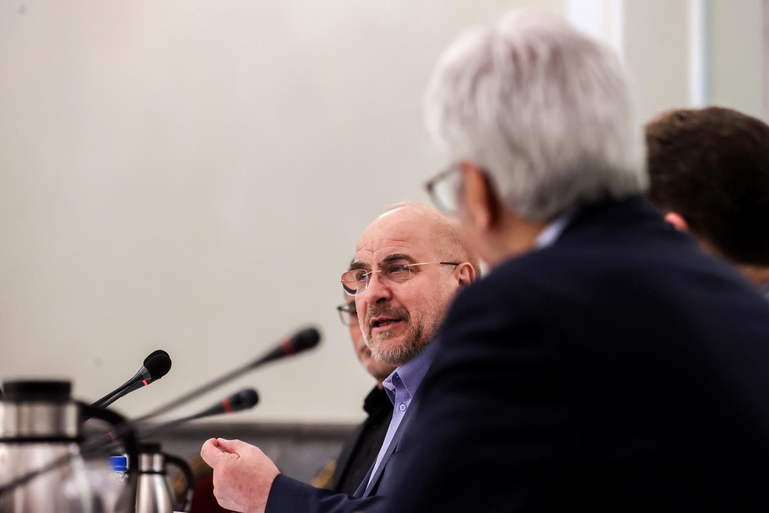 تصاویر دیدار اعضای تشکل‌های مهندسی با قالیباف