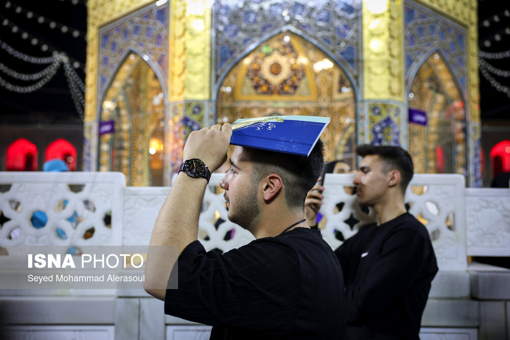 شب نوزدهم ماه مبارک رمضان در حرم مطهر رضوی