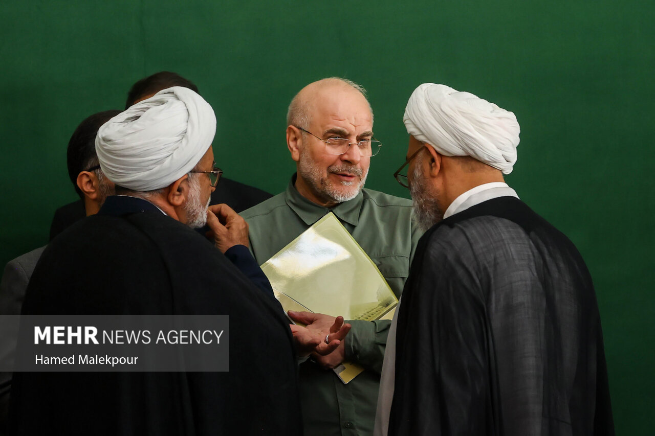 جلسه شورای هماهنگی مجلس با حضور قالیباف