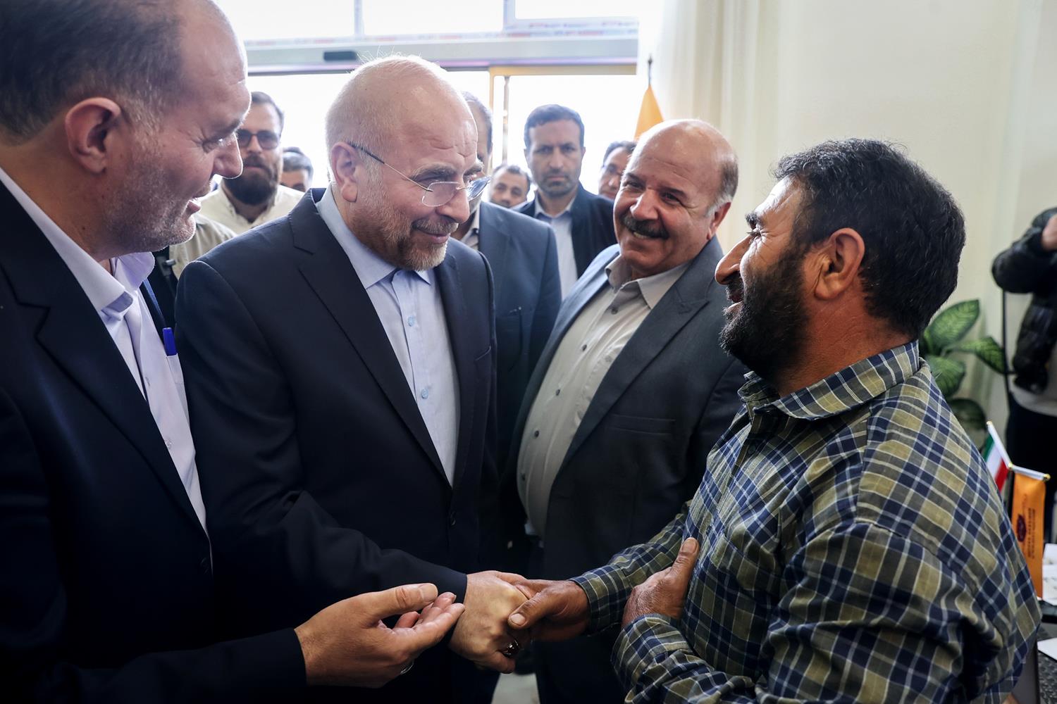 سفر نظارتی قالیباف به شهرستان کلیبر