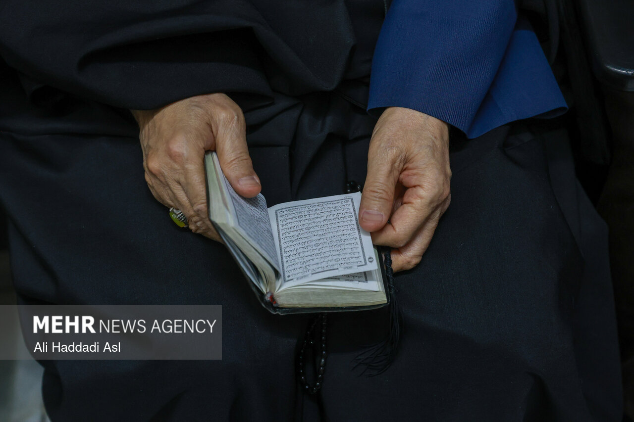 مراسم ترحیم مرحوم محمد قمی