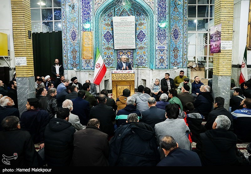 جشن پیروزی انقلاب اسلامی در شهر بومهن با حضور رئیس مجلس