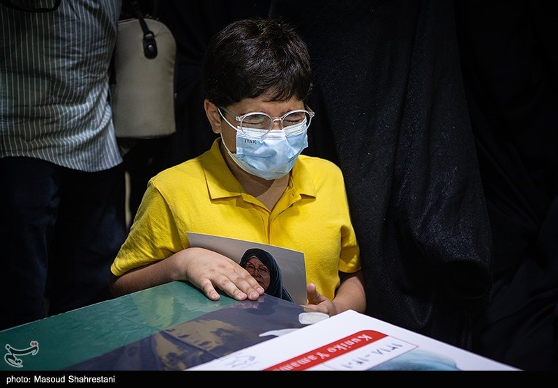 مراسم وداع با پیکر مطهر کونیکو یامامورا