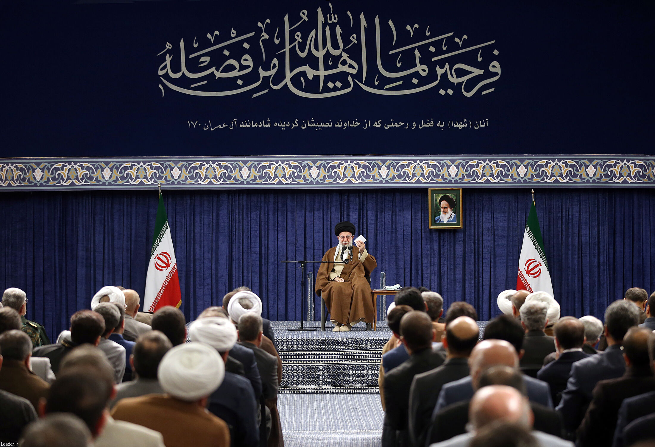 دیدار اعضای کنگره شهدای آذربایجان شرقی با رهبر انقلاب