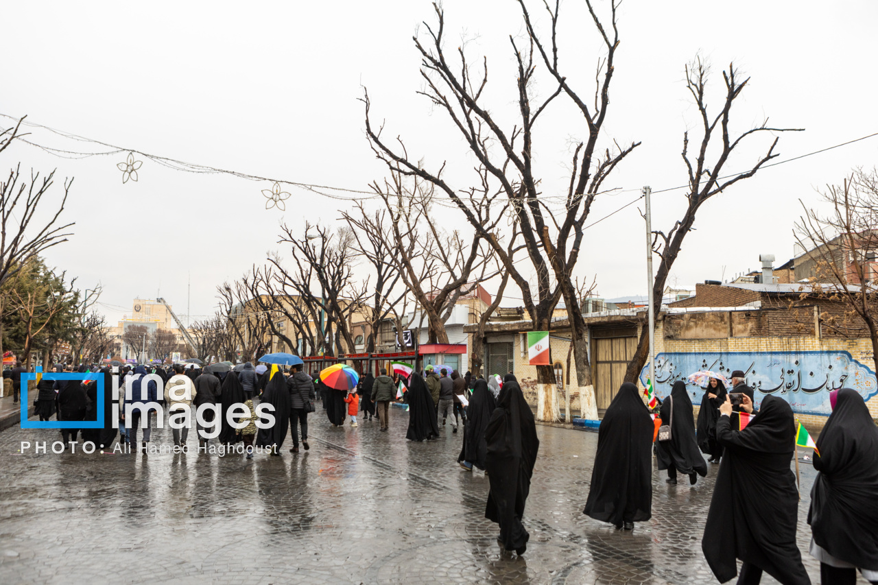 راهپیمایی ۲۲ بهمن در تبریز