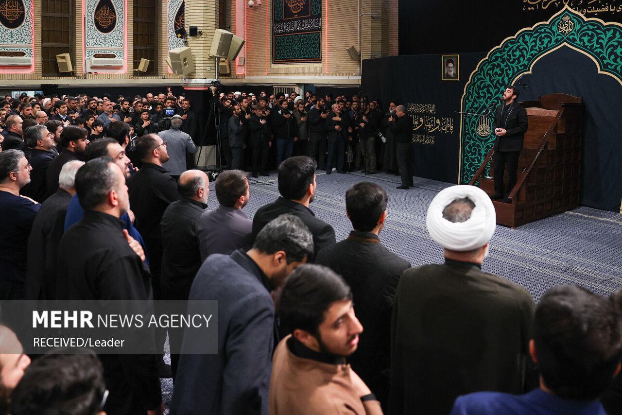 آخرین شب عزاداری شهادت حضرت زهرا (س)