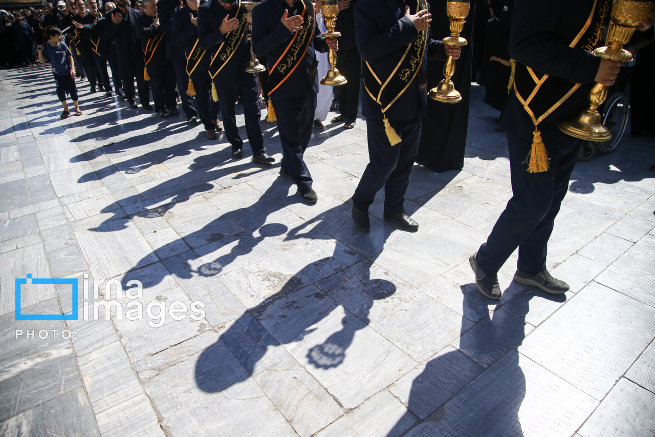 عزاداری شهادت امام رضا (ع) در حرم مطهر حضرت معصومه (س)