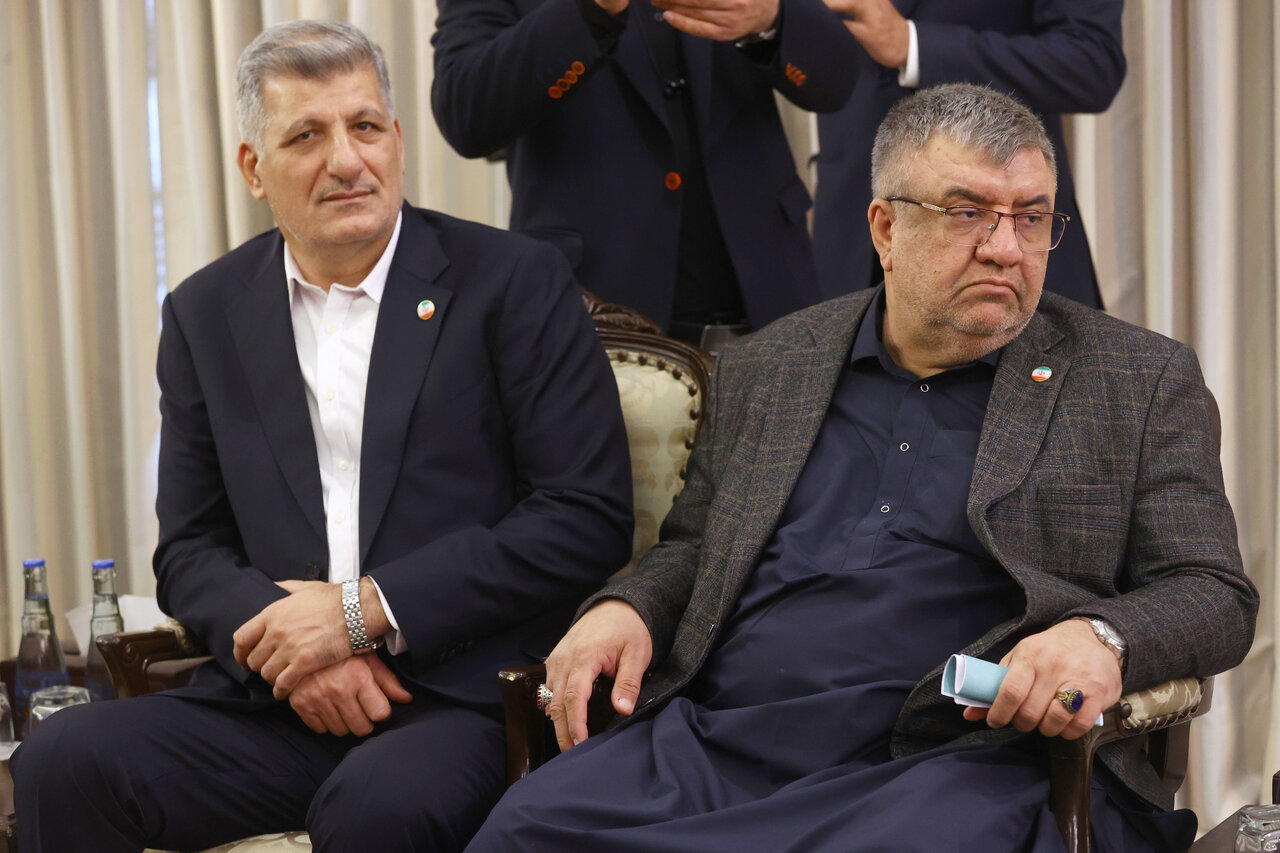 دیدار رئیس مجلس سنای پاکستان و قالیباف- اسلام آباد